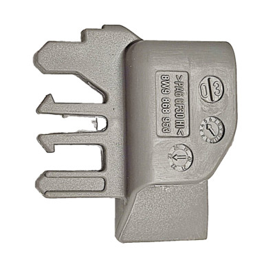 Original Audi A4 Kofferraum-Rollo titangrau links 8W9868953 DT4