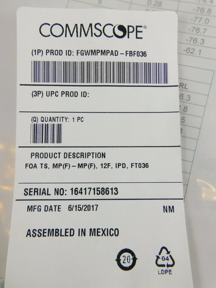 InstaPATCH FGWMPMPAD 360 SM MPO F to MPO F, Trunk Cable 12-Fiber - 36 Feet Plus - Image 2 of 4