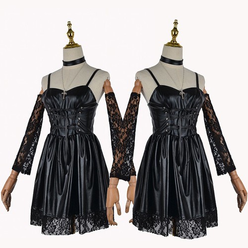Death Note Cosplay Costume Misa Amane Anime Kleid Set Uniform carnival Kostüme - Bild 5 von 19