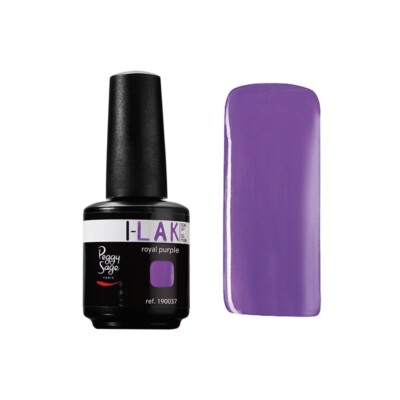 PEGGY SAGE I-LAK UV/LED Semi-Permanent Gel-Lack Royal Purple 15 ml Neu