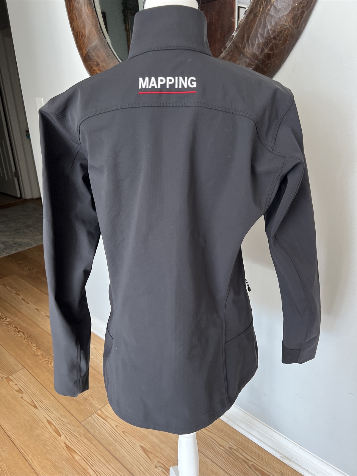 Arc'teryx Giacca Leggera Epsilon Donna Nero Grandi Loghi Frangivento Guscio Morbido