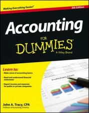 Accounting For Dummies - Paperback By Tracy, John A. - GOOD