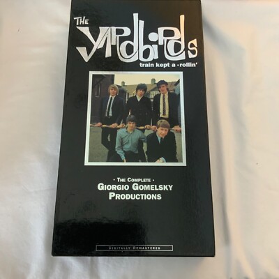Yardbirds Train Kept A Rollin Complete Limited Edition 4 Cd Box Set W T Shirt Ebay