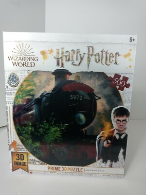 Harry Potter Prime 3D Image Puzzle Hogwarts Express 500 Pieces 24 X 18 Wizarding