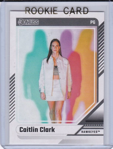CAITLIN CLARK ROOKIE CARD 2024 Indiana Fever Basketball #1 PICK WNBA DRAFT NIGHT