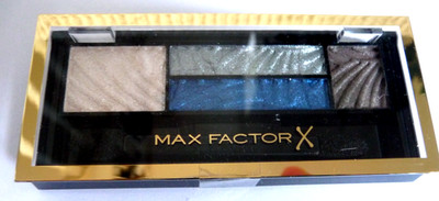 MAX FACTOR Smokey Eye Drama Kit 06 AZURE ALLURE Lidschatten Brow Quad Neu + SEAL