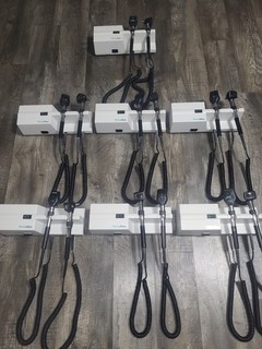 Lot Of 7 Welch Allyn 767 Series Wall Transformer White