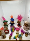 Russ Berrie Li'l Slugger Troll Toy Figure Doll Pink Hair Brown Eyes offer !!