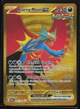 Roaring Moon ex 262/182 SV04: Paradox Rift Hyper Rare Pokemon Card on eBay
