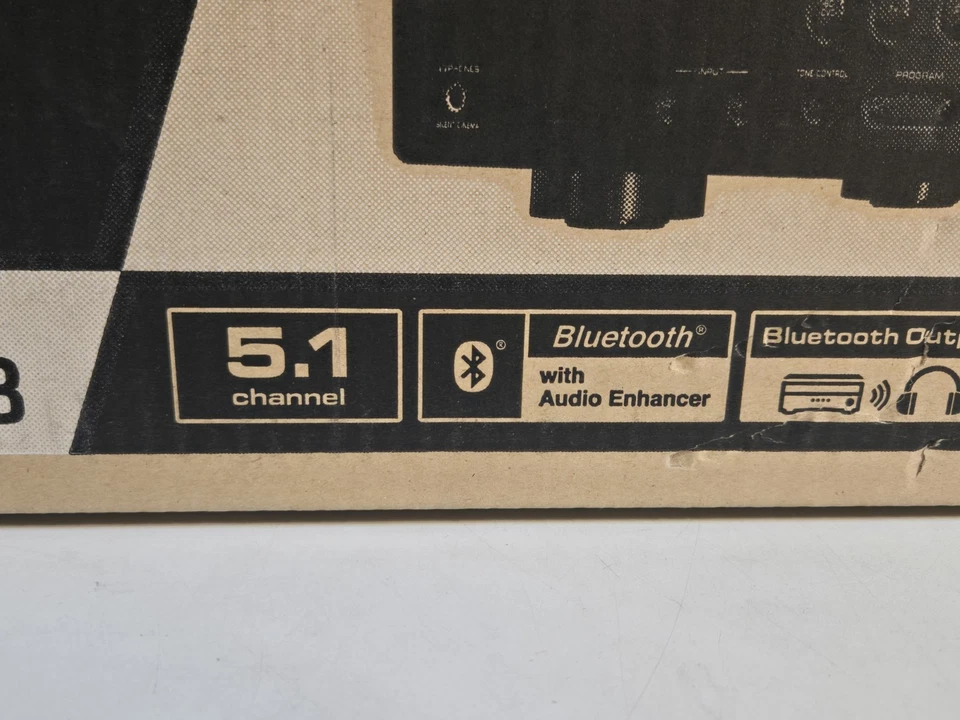 Yamaha RX-V383 5.1 Channel 4K Ultra HD AV Bluetooth Home Theater Stereo Receiver - Image 4 of 4