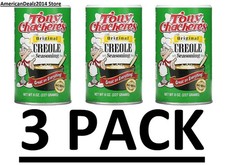 3 PACK - Tony Chachere's, Creole Seasoning, Original, 8 oz Total 24 oz 