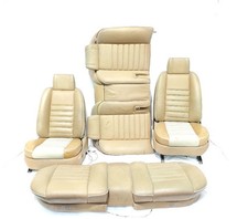 1990 Bentley Turbo R Oem Set Of Seats Has Wear Stains