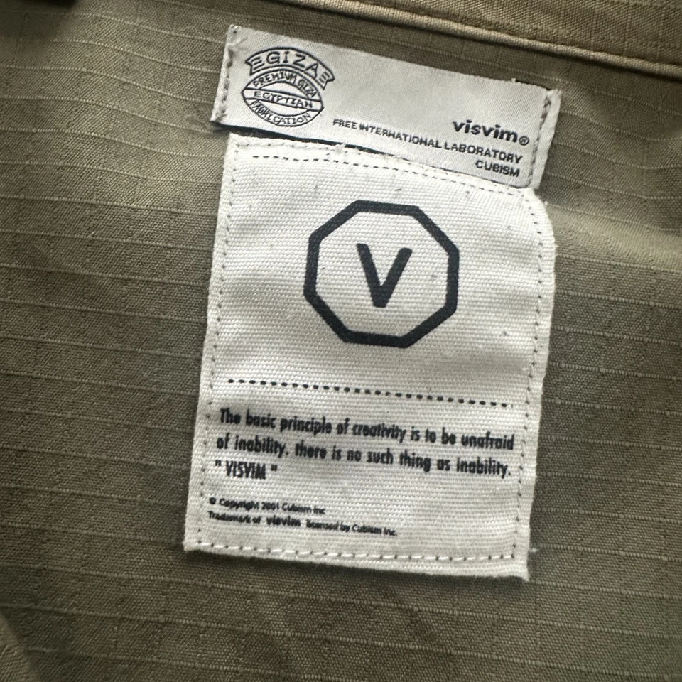 Visvim Ripstop M65 Field Jacket Kilgore L Japan Cubism F.I.L Giza Cotton - Image 4 of 4