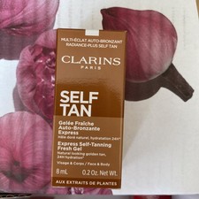Clarins Self Tan Express Self - Tanning Fresh Gel 8 Ml, New