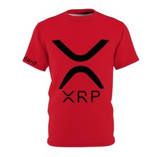 XRP, the Standard, Large Print tee, crypto currency, gear, currency, free ship