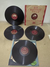 5 Vintage Victor Red Seal Label RCA 78RPM Records