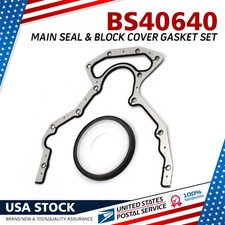 BS 40640 Rear Main Seal Gasket Set Compatible with GM LS LS1 LS6 LS2 LS3 LQ9 LQ
