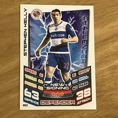 Match Attax Extra 2012/13 Stephen Kelly Neu signiert (Beschreibung lesen)