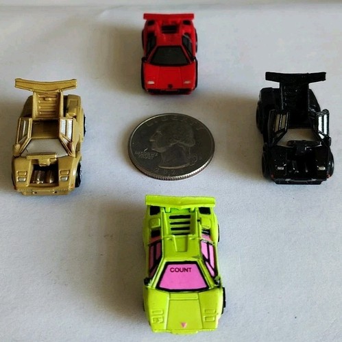 Galoob Vintage Micro Machines Lamborghini Lot of 4 - Deluxe Series Models Inc