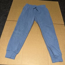 H M Size 7 Boys Blue Sweatpants Pants PREOWNED