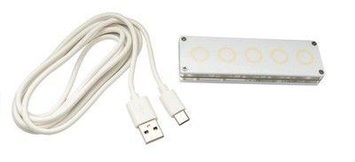 USB HID Mini Touch Keypad 5 Tasten programmierbar mechanisch RGB LED PC Hotkeys