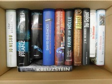 11 Bücher Krimi Kriminalromane Thriller Psychothriller Hardcover  Paket 2