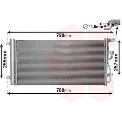 Kondensator Klimaanlage mit Trockner für Chevrolet Captiva C100 C140