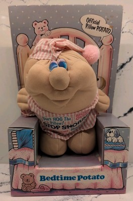 Vintage 1988 DanDee Bedtime Potato Funny Plush NIB