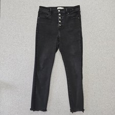 Abercrombie Fitch Jeans Women  s Super Skinny Ankle High-Rise Button Fly Sz 30...