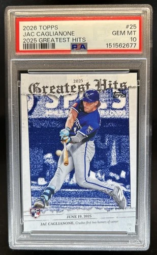 2026 Topps Series 1 Jac Caglianone Base (PSA 10)