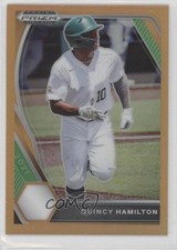 2021 Panini Prizm Draft Picks Neon Orange 27/50 Quincy Hamilton #PDP148 10k8