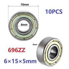 Image of Mini Deep Groove Ball Bearing Metal Small Silent Carbon Steel Sealed Bearing