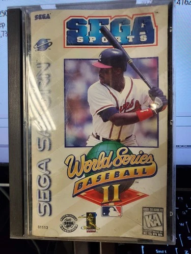 World Series Baseball 2 II (Sega Saturn, 1996) CIB w/ Manual / NO SCRATCHES/NICE