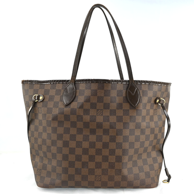 Louis Vuitton　ノベルティ　バッグ　中古 LOUIS VUITTON Neverfull MM Damier Shoulder tote bag N51105 LV