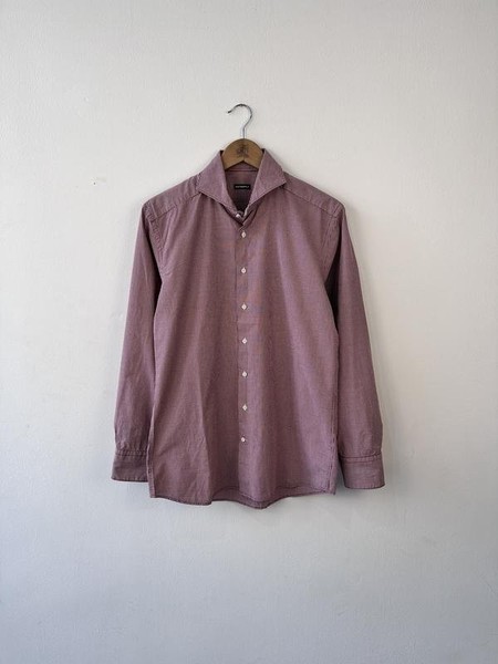 Men Suitsupply Shirt Red 38 / M / 46