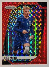 Panini 2024-25 Prizm Premier League Cole Palmer Chelsea #90 Red Prizm