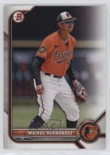 2022 Bowman Draft Maikol Hernandez #BD-106 0ol8