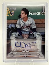 2025 Topps Stadium Club DILLON DINGLER On Card Auto RC Tigers SCBA-DD (AU, RC)