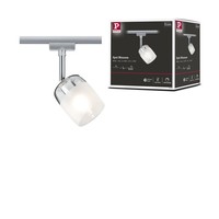 Urail Schienenspot Blossom Einzelspot G9 Max. 10W Dimmbar 230V Chrom Matt, Klar,