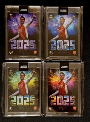 Topps Total Football 2024 Kai Havertz UCL New Year Rainbow?/25/50/75/99   