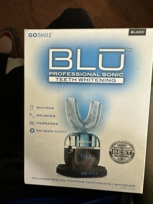 GO SMILE Sonic BLU Hands-Free Professional Teeth Whitening Kit New Sealed