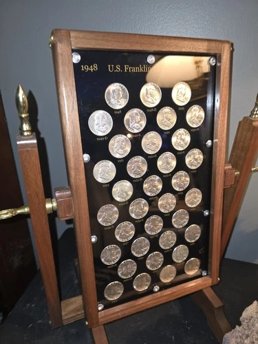 FBL+😍EACH YEAR FRESH FROM UNCIRCULATED BANK ROLLS FRANKLIN COMPLETE SILVER SET!