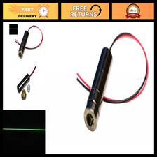 Adjustable Focus 5mW 520nm Green Laser Module - Industrial Diode Line Tool
