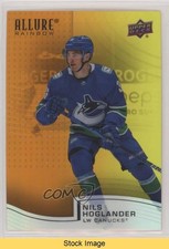 2021-22 Upper Deck Allure Rainbow Orange Yellow Nils Hoglander #R-54 READ 10vt