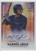 2021 Bowman Chrome Dawn of Glory Auto 87/99 Gabriel Arias #DOGA-GA Auto