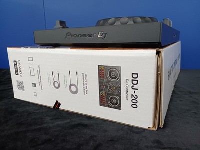 PIONEER DJ DDJ-200 Smart DJ Controller w/ Box Accessories Tested