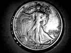 1916 D # 3  WALKING LIBERTY HALF DOLLAR