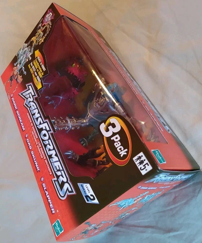 Transformers Robots in Disguise 3 Pack - Dark Scream, Gas Skunk, Slapper MIB - Imagen 7 de 8