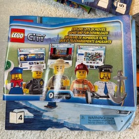 LEGO City 60036 Arctic Base Camp Building Set Instructions Bulk Lot INCOMPLETE