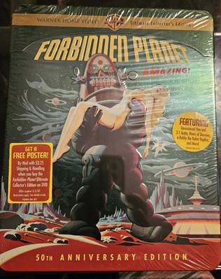 Forbidden Planet (DVD, 2006, 2-Disc Set, Ultimate Col. 50th anniversary edition.